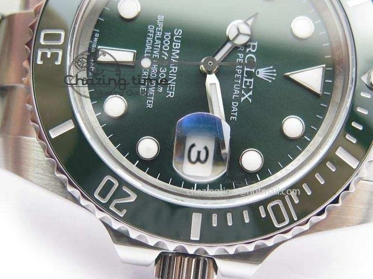 Best BP LV SS Submariner Edition Swiss Green Maker SS ETA2836 Dial 0117